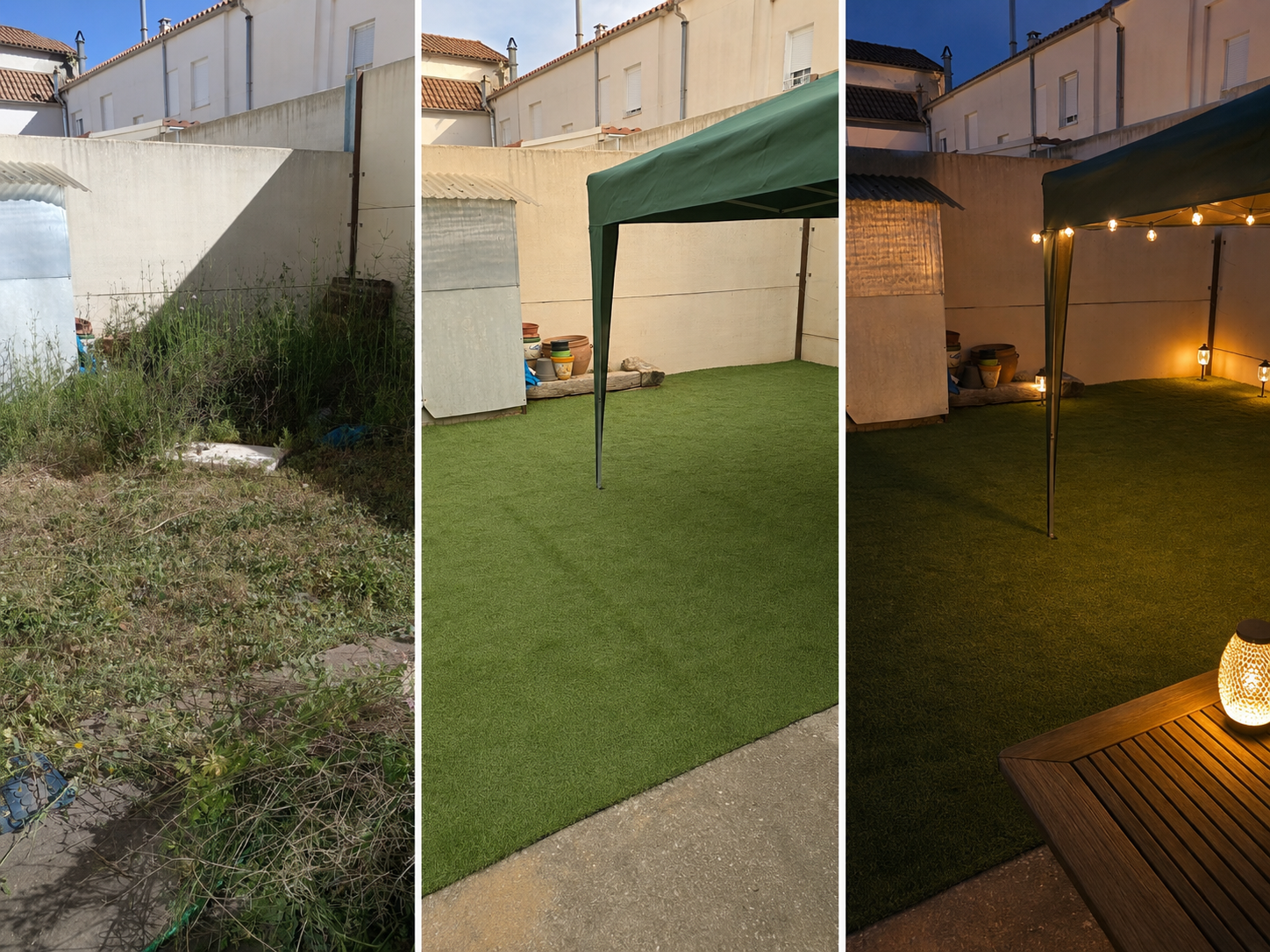 Ideas para iluminar una terraza sin instalación