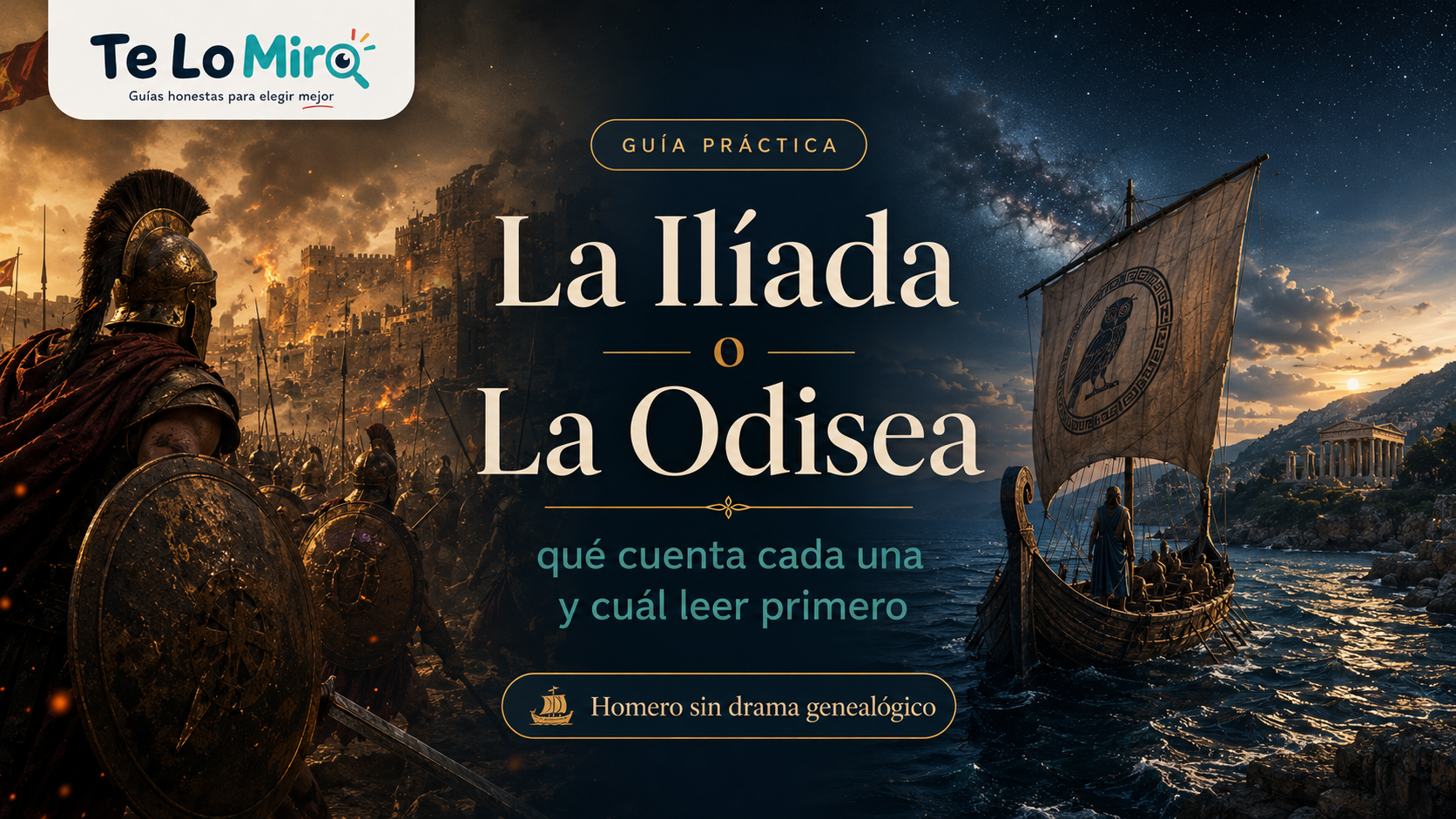 La Ilíada o La Odisea: cuál leer primero